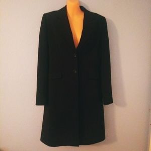 BLACK COAT DRESS